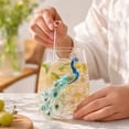 thumbnail image 5 of SLYNSHome Glass Cup with Nature-Inspired Designs Animals Themed, Large Capacity Stemless Tumbler for Everyday Beverages, Elegant Drinkware for Home and Gifting, 5 of 7