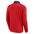 thumbnail image 3 of Men's Fanatics Red St. Louis Cardinals Unstoppable Quarter-Zip Top, 3 of 3