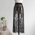 thumbnail image 6 of Slccxzc Floral Lace Half Slip Underskirt, Breathable Lining for Traditional Dresses, 6 of 7