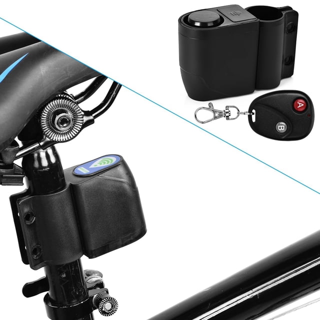 Alarma De Bicicleta, Candado Antirrobo Inalámbrico Con Control Remoto Para Bicicleta Con Sensor De Vibración, Para Protección De Seguridad En Bicicleta