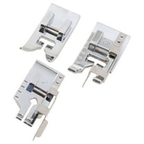lixuesong 3pcs in Ditch Foot 1/4 Inch Quilting Patchwork Presser Foot for Household
