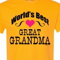 thumbnail image 4 of Inktastic World's Best Great Grandma T-Shirt, 4 of 5