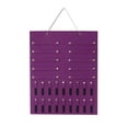 thumbnail image 1 of Vaidha Hanging Jewelry Display Organizer Storage Foldable Bag Wall Mounted, 1 of 1