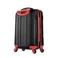 thumbnail image 4 of Olympia Apache II Hardcase 4 Wheel Spinner 3 Piece Luggage Set, Red, 4 of 10
