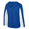 thumbnail image 3 of Men's Colosseum Royal Kentucky Wildcats Always Sunny Quarter-Zip Hoodie, 3 of 3
