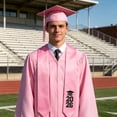 thumbnail image 5 of 2026 Graduation Season Satin Cape for Party Decoration and Celebration Accessory, 5 of 5