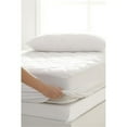 thumbnail image 2 of Yatas Bedding Perle 59 x 79" Cotton Queen Mattress Protector in White, 2 of 3