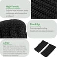 thumbnail image 4 of 1 par de puños de brazo, 20cm funda protectora de brazo anticorte guantes de jardinería de acero inoxidable herramienta de protección de seguridad para el trabajo de plantas de vidrio de carnicero, 4 of 5