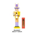 thumbnail image 3 of 2026 Easter Bunny Nutcracker A, 12" Wooden Rabbit Nutcracker Figurines with Egg, Carrot & Floral Accents, Easter Tabletop Decor for Home Office, Mantel Shelf Display, Easter Gifts for Kids & Family, 3 of 8
