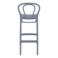 thumbnail image 2 of Compamia Victor Bar Stool Dark Gray, Set of 2, 2 of 5