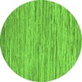 thumbnail image 1 of Ahgly Company Indoor Round Oriental Green Modern Area Rugs, 7' Round, 1 of 4
