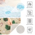 thumbnail image 6 of IAUYY Set of 2 Inch Bath Mat Thick Soft Plush Shower Mat TPR Backing Material Non Slip Bath Mats for Bathroom for Tub Shower Hotel Bright Beige Color, 6 of 9