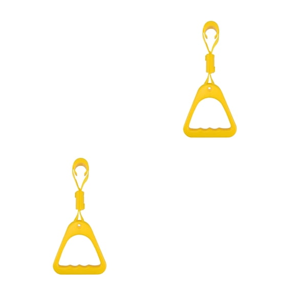 MELIVO 2pcs Automotive Standing Aid Yellow Car Handle Assist For Seniors Elderly Assistant Support Handle Mobility Aid Automotive Grab Handle