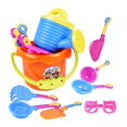 thumbnail image 4 of Summer beach Toys water playing Tools Cartoon Reusable for Outdoor Seaside 9Pcs B, 4 of 8