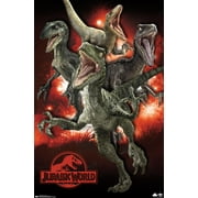 Jurassic World - Raptors Wall Poster, 22.375" x 34"