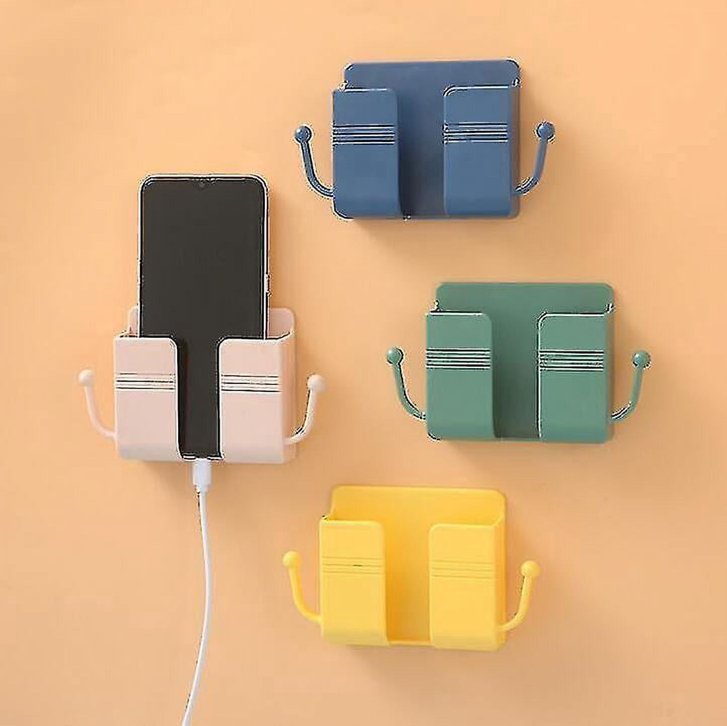 Lishi Support Mural Adhésif pour Chargement de Téléphone Cellulaire - Lot de 2