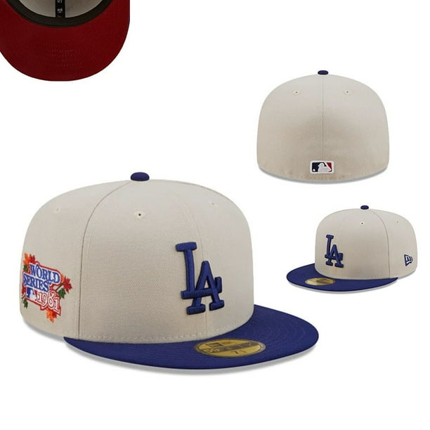 Design New Era MLB LA Dodgers Los Angeles Men Women Close Full Fitted Cap Hip Hop Hat Topi new era cap mens cap close cap hats caps baseball cap for