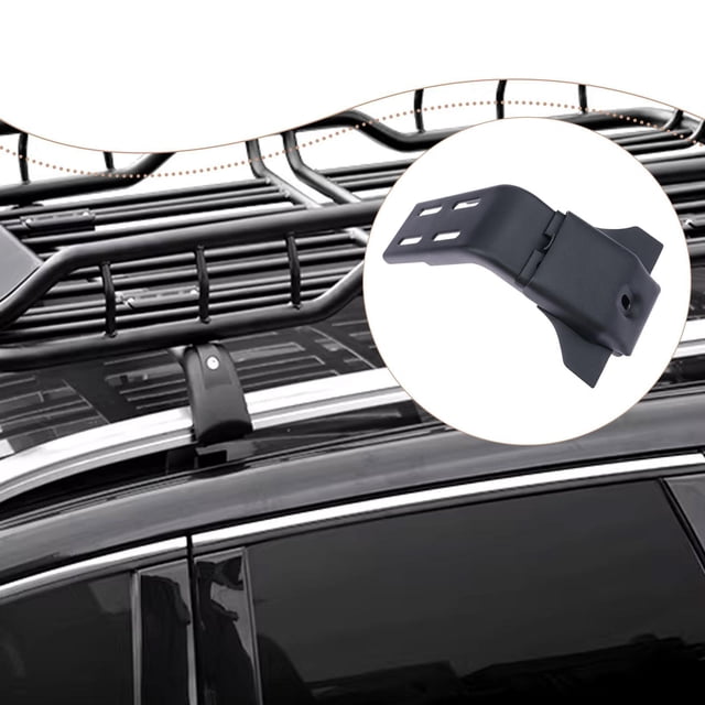 DYNWAVECA Car Roof Rack Gutter Mount Adapter Replacement Roof Rack Fixed Rain Gutter Bracket for Automobile 14 to 16cm