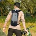 thumbnail image 4 of Outdoor Sports Backpack, Backpack with Back Protector for Unmatched Spine Protection, CE-certified Full Back Protector Lev1, Ventilated Adjustable Back Panel for Men Women (16L), 4 of 5