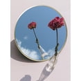 thumbnail image 3 of Cadre de Miroir Rond - Or, 3 of 9