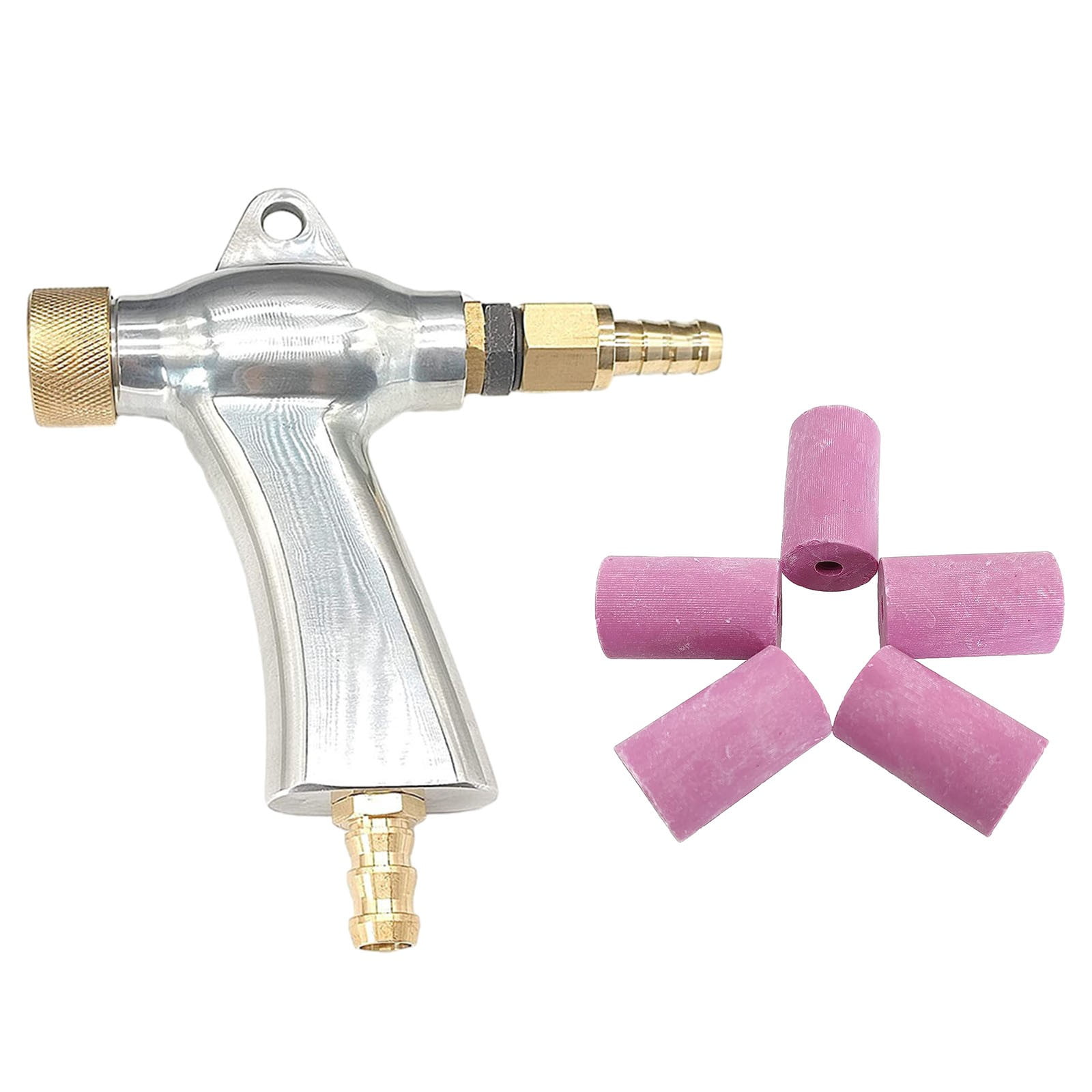 Sand Blaster Tool Sandblaster Tool Kit W/5 Ceramic Nozzles for