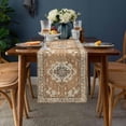 thumbnail image 2 of Boho Table Runner Bohemia Table Runners for Dining Room Tribal Vintage Rustic Brown Dinner Runner Kitchen Parties Decor 13 x 48 inch, 2 of 6