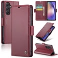 thumbnail image 1 of CaseMe Funda de Cuero para Samsung Galaxy A54 5G con Bloqueo RFID, para Samsung Galaxy A54 5G Funda para Mujer y Hombre, Tarjetero con Cierre Magnético, Funda Tipo Folio para Samsung Galaxy A54 5G, 1 of 11