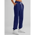 thumbnail image 4 of GHSDFBB Women's Cinch Bottom Sweatpants High Waisted Athletic Joggers, 4 of 6