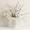 8.66'' Tall-white, variant on Gold Plated Lantern Ceramic Vase Home Decor