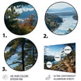 thumbnail image 3 of Designart "Adirondack Mountains in New York, USA VII" USA Metal Wall Decor, 3 of 5