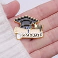 thumbnail image 4 of Jiibva Graduation Cap Brooch Pin Graduate Lapel Pin Graduation Enamel Pin For Student, Graduation Hat Lapel Pin Graduation Gown Lapel Pin, 4 of 7