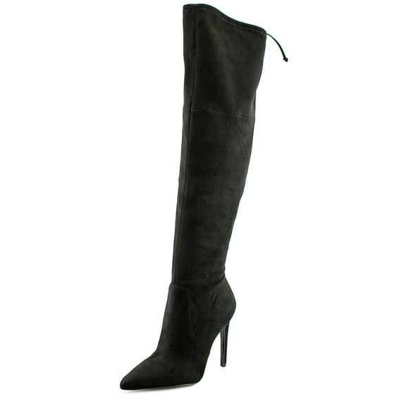 Guess Akera Women Pointed Toe Synthetic Black Over the Knee Boot