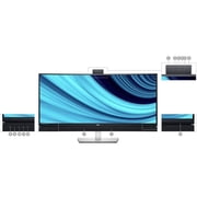 Dell C3422WE 34.1 WQHD Curved Screen Edge WLED LCD Monitor - 21:9 - Platinum Silver, Platinum Silver