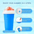 thumbnail image 3 of Slush Ice Maker - Slushy Maker, Frozen Magic Smoothie Cup, Slushy Maker Mug, Slushy Maker Mug For Refreshing, Ice Maker Alternative, 3 of 5