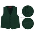 thumbnail image 2 of Gioberti Kids and Boys 4 Button Formal Suit Vest, 2 of 4
