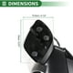 thumbnail image 5 of Reemplazo del espejo lateral derecho Unique Bargains para Honda CIVIC, plegable manual, negro brillante, 5 of 6