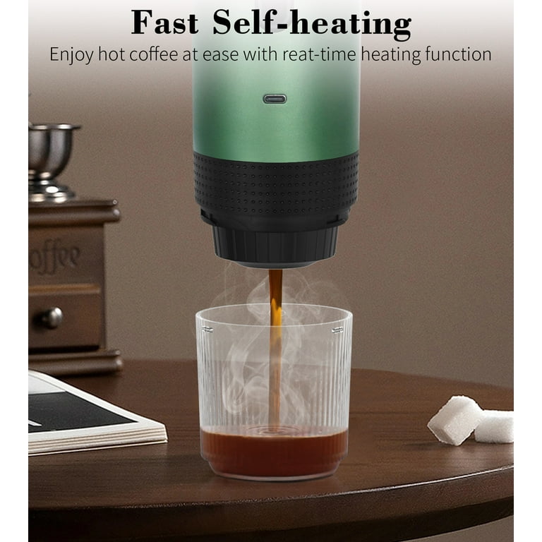 Portable Electric Espresso Machine, Travel Coffee Maker for