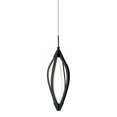 thumbnail image 1 of Dainolite Selene 1-Light 15W Contemporary Metal Pendant in Matte Black, 1 of 1