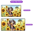 thumbnail image 5 of Dachshund Hello Summer Sunshine Sunflowers Spring Retro Vintage Desk Mat Full Keyboard Mouse Pad Wiener Dog Lover Gifts Idea Large Mousepad - 00008, 5 of 5