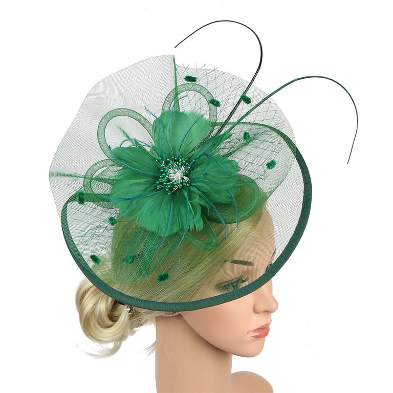 WHEANG Pretty Fascinators for Women Tea Party Charming  display picture 2