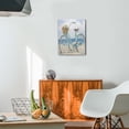 thumbnail image 4 of 12x16 inch Beach Wall Art Contemporary Bathroom Decor Piece Featuring a Framed Bicycle Canvas Print & Seascape Painting, 4 of 7