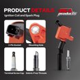 thumbnail image 6 of Set of 8 ISA Energy Ignition Coil and 8 Spark Plugs Compatible with 2008 2009 2010 Ford F-150 4.6L V8 Replacement for  FD503 SP509, 6 of 9