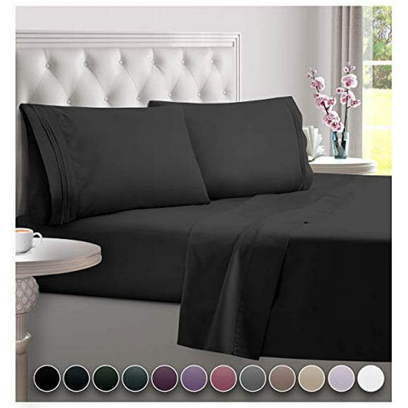 Twin XL Sheets 4pcs XL Twin Sheet Set Twin XL Fitted Sheet Extra Long Twin Sheets XL Twin Fitted Sheet Twin Extra Long Sheet Set Twin XL Bedding Twin XL Fitted Sheets XL Twin Sheets Purple