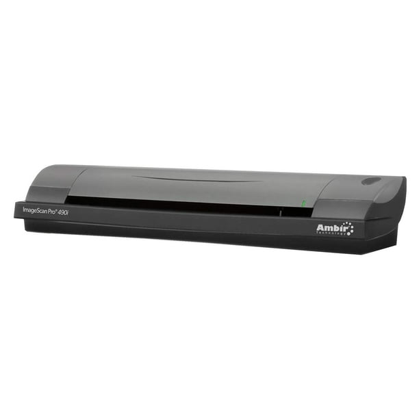 Ambir Technology ImageScan Pro 490i Duplex ID Card and Document Scanner