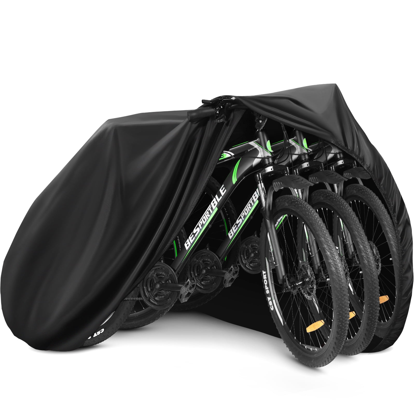 MOVTOTOP 1PC Waterproof Bike Cover Anti Dust Rain UV Wind Proof Cover Protector with Lock Holes
