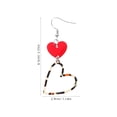 thumbnail image 2 of IDEANATEGRATE 1Par Aretes Colgantes Con Animal Print Elegantes Y Para Mujer, 2 of 8