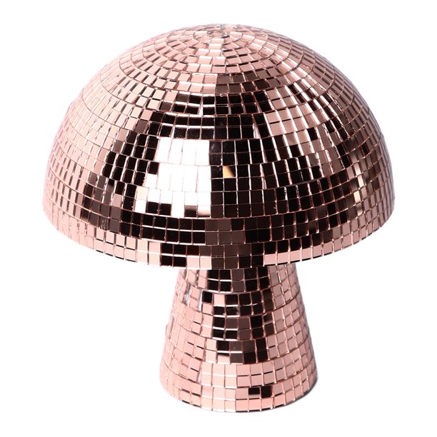 Bola De Discoteca Con Forma De Seta, Espejo Con Purpurina, Seta, Reflectante, Decorativa, Azulejos De Vidrio Espejados, Plástico Para Fiesta