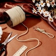 thumbnail image 5 of 54 Yards Braid Nylon Rope 3mm Golden Blinds String Wind Chime Cord Replacement Strong Survival Rope for Crafting DIY Projects Camping Hiking Outdoor Activities, 5 of 9