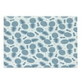 thumbnail image 1 of Pineapple Cutting Board, Island Themed Minimalistic Multi-Sized Tropic Fruity Pineapple Printed Vintage, Decorative Tempered Glass Cutting and Serving Board, Large Size, Blue White, by Ambesonne, 1 of 1