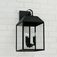 thumbnail image 6 of Capital Lighting 953432 Nelson 3 Light 19" Tall Outdoor Wall Sconce - Black, 6 of 7